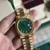 DAY-DATE PRESIDENTIAL YELLOW GOLD GREEN DIAL CLONE ROLEX WATCH