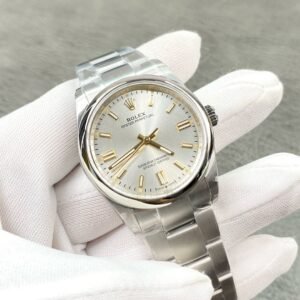 Fake Oyster Perpetual 36mm Silver Dial Best Quality 3230 Clone MovementFake Oyster Perpetual 36mm Silver Dial Best Quality 3230 Clone Movement