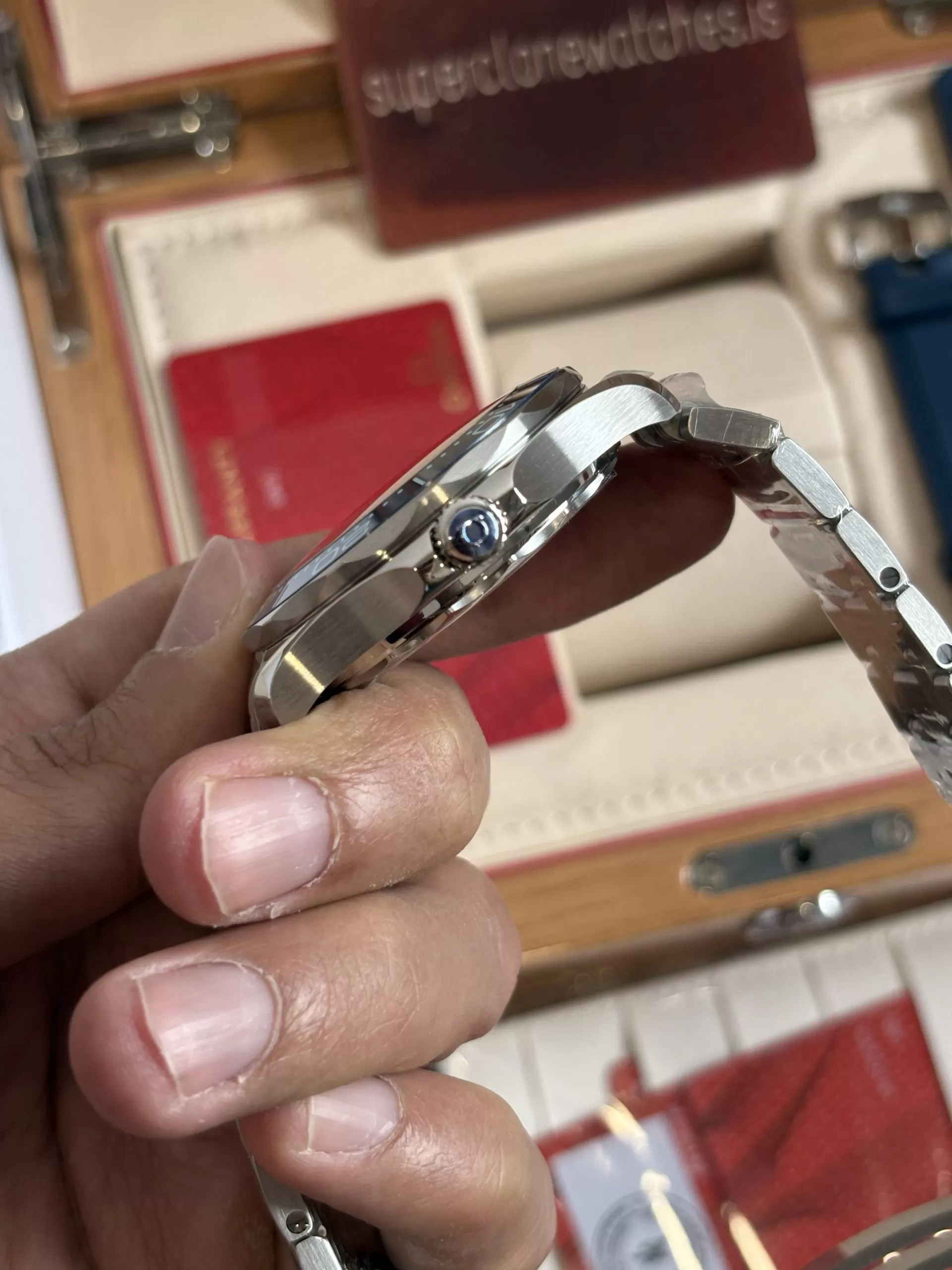 Omega Seamaster 300 Summer Blue Super Clone