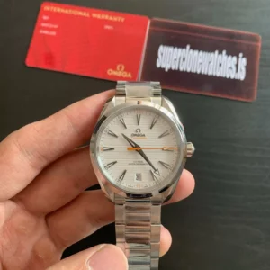 Omega Seamaster Aqua Terra Co-Axial Master Chronometer 41 mm Silver Dial Super Clone