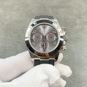 Replica Rolex Daytona 116519LN Grey Racing Dial 4130 Movement Watch