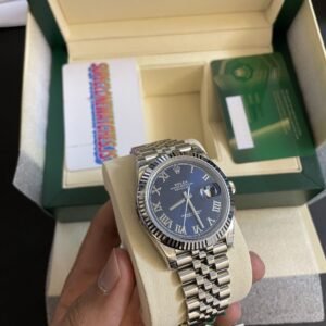Rolex Datejust 41 Blue Dial Roman Numerals Swiss Movement High Quality Copy