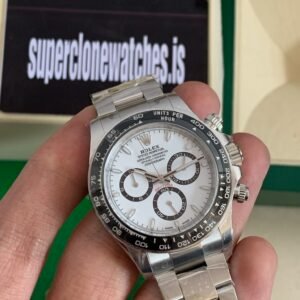 Rolex Daytona Replica Ref.126500 Panda 4131 Movement 904L Stainless Steel 2023 Latest Version