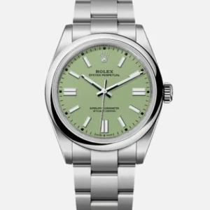 Rolex Oyster Perpetual 41 Pistachio Dial Ref.134300 904L Stainless Steel Best Replica