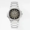 Superclone Patek Philippe Nautilus 7118/1A Smoke Grey Dial Stainless Steel