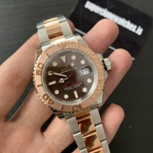 Yacht Master 40 Rose Gold Chocolate Dial 3235 Movement Super Replica